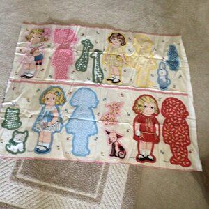 Aunt Lindy's Paper Doll Fabric Panel